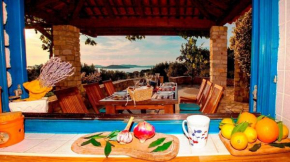 Freistehendes Ferienhaus in Zlarin mit Sonniger Terrasse und Panoramablick